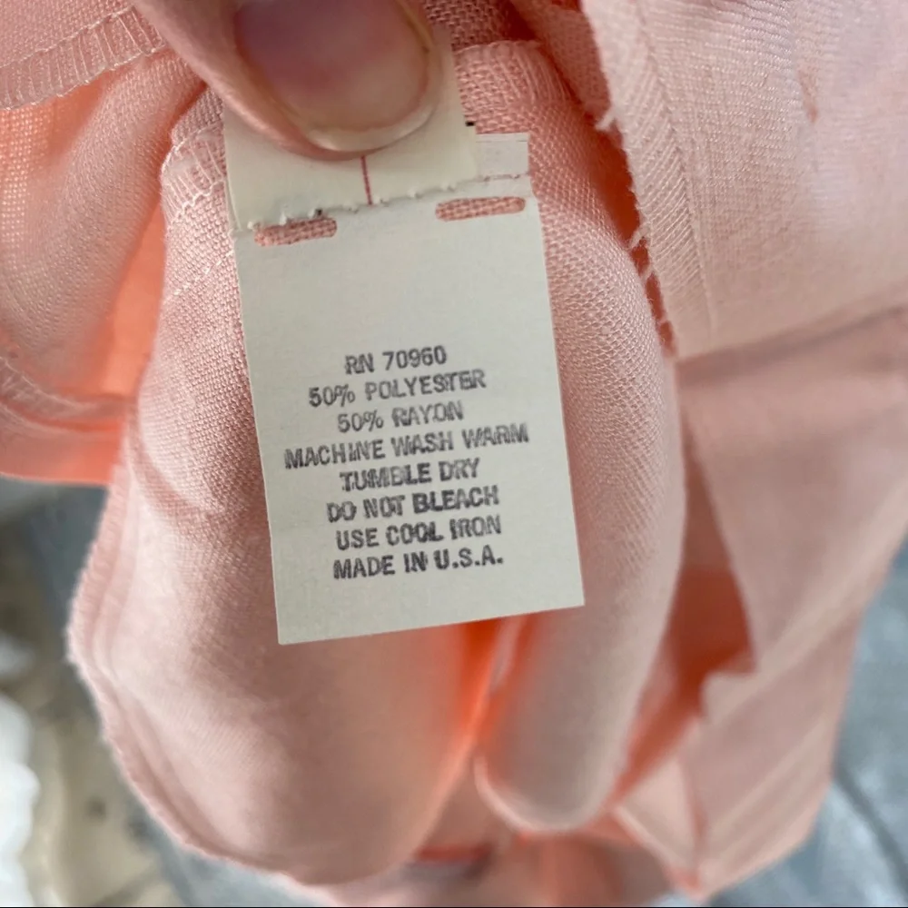 Vintage NWT Jacklyn Smith Pink Pencil Skirt sz. 16 - Picture 10 of 12